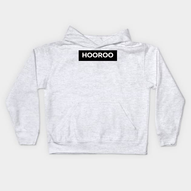 Hooroo Australian Slang Kids Hoodie by DestinationAU